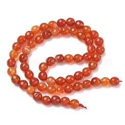Chapelets de perles d'agate naturelle&nbsp;G-C082-A01-61