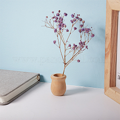 Unfertige leere Vase aus Holz&nbsp;WOOD-GF0001-04
