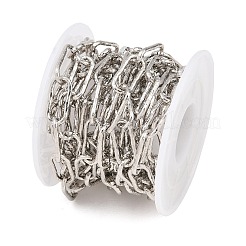 Catene di graffette in ottone martellato&nbsp;KK-CBAC547-14P