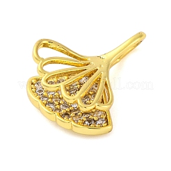 Pendentifs en laiton de style français avec micro pavé de zircones cubiques&nbsp;KK-A232-05A-G