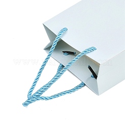 Weiße Geschenktüten aus Papier mit Henkeln&nbsp;ABAG-K004-02