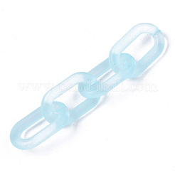 Transparentem Acryl Verknüpfung Ringe&nbsp;OACR-N009-005A-F04