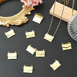 10 ciondoli in ottone placcato cremagliera&nbsp;KK-SZ0003-39