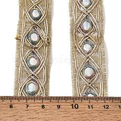 Rubans de broderie en polyester&nbsp;FB-XCPCE93-01