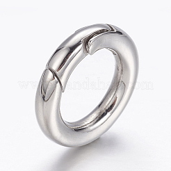 Anneaux de porte à ressort en acier inoxydable 304 résistant au ternissement&nbsp;LS-STAS-D070-01P-1