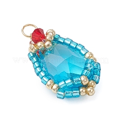 Pendentifs en verre&nbsp;PALLOY-MZ00961-03
