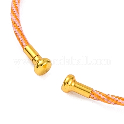 Fabrication de bracelets en fil d'acier au carbone tressé&nbsp;MAK-A017-B36