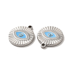 304 Edelstahl-Emaille-Anhänger&nbsp;STAS-Q001-29P