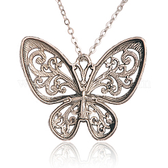 Colgantes de mariposa de acero de estilo tibetano&nbsp;LS-TIBE-M001-153
