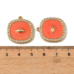 304 Edelstahl-Emaille-Anhänger&nbsp;X-STAS-I371-27G-03
