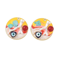 Acumular colgantes de esmalte de la aleación de chapado&nbsp;FIND-Z062-01G
