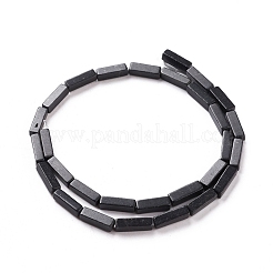Sintetico pietra nera fili di perline&nbsp;G-G837-16