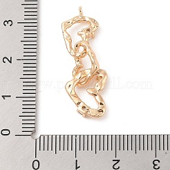 Pendentifs en laiton zircon cubique transparent&nbsp;KK-S388-12G