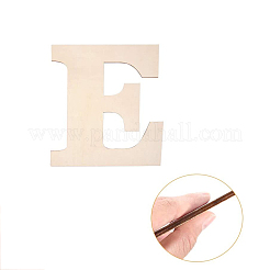 Découpes vierges en bois inachevé maison lettre&nbsp;DIY-X0294-10