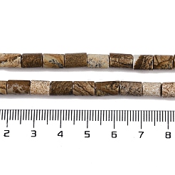Natürliches Bild Jaspis Perlen Stränge&nbsp;G-C128-A29-01