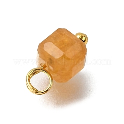 Natürlicher bunter Turmalin facettierter Tischschliff-Würfel-Charm&nbsp;X-PALLOY-JF04367-01
