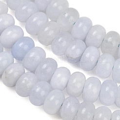 2 brin de perles de jade blanc naturel&nbsp;G-PA0001-23D