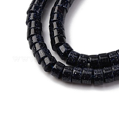 Synthetische blauen goldstone Perlen Stränge&nbsp;G-H230-73