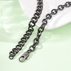 Collane vintage a catena mista in acciaio inossidabile 304&nbsp;NJEW-C115-06AS