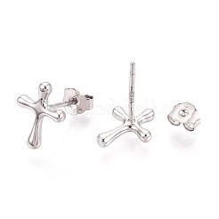 925 Sterling Silber Ohrstecker&nbsp;STER-N016-83P