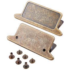Clip per menu in lega di zinco&nbsp;AJEW-WH20054-399
