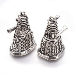 Aluminium Anhänger & Charms&nbsp;TIBEP-B27728-AS-RS