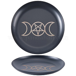 Plaque d'autel wiccan en acier inoxydable 430&nbsp;AJEW-WH20070-290A-01