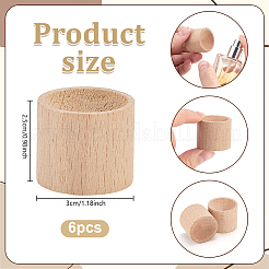 Diffuseur d'aromathérapie en bois à colonne&nbsp;DJEW-WH0028-051