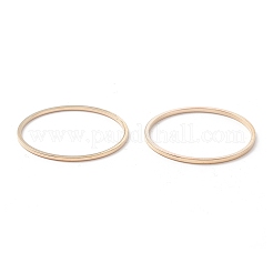 Messing Verbinderring&nbsp;KK-S327-06G-25mm