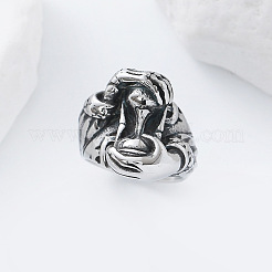 Vintage Punk Fingerringe aus Edelstahl 304&nbsp;YJ4863-4