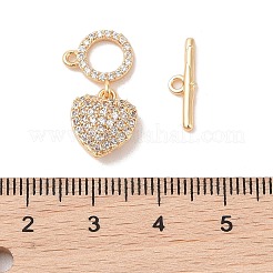 Fermagli a ginocchiera in ottone e zirconio cubico&nbsp;KK-B100-066G-01