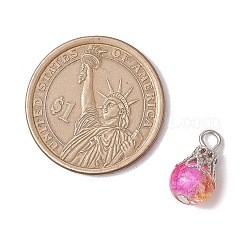 5 pièces pendentifs en verre&nbsp;PALLOY-JF03284