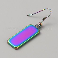 Ganchos para pendientes de acero inoxidable 304&nbsp;FIND-WH0422-29MC
