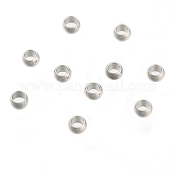 Perles à écraser en acier inoxydable 304 anti-ternissement&nbsp;X-STAS-R065-31