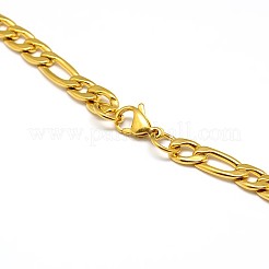Collares de cadena Figaro de acero inoxidable 304 de moda para hombres&nbsp;STAS-A028-N016G