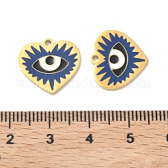 304 Edelstahl-Emaille-Anhänger&nbsp;STAS-K295-56G-01