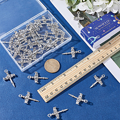 40 pièces pendentifs en alliage de style tibétain&nbsp;FIND-SC0006-43