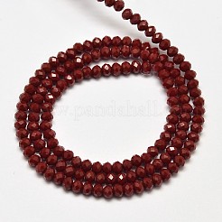 Facettierte Rondelle-Glasperlen&nbsp;EGLA-J134-3x2mm-A02