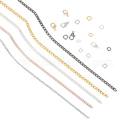 Kits de fabrication de colliers et de chaînes en fer à faire soi-même&nbsp;DIY-TA0013-17