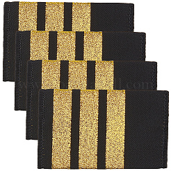 4 spallina da capitano in poliestere&nbsp;DIY-CY0002-91A