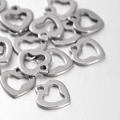 Dijes de corazón abierto de acero inoxidable 304 resistentes al deslustre&nbsp;STAS-N059-38
