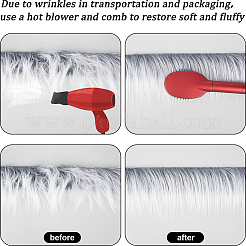 Costume da barba da gnomo in lana artificiale barba&nbsp;OCOR-WH0078-101A