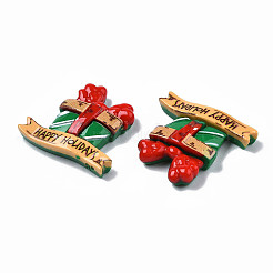 Undurchsichtige Harz-Cabochons des Weihnachtsthemas&nbsp;LS-CRES-N021-120