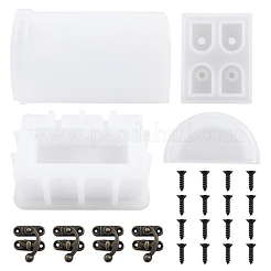 Diy vintage würfel schmuck aufbewahrungsbox silikonform sets&nbsp;SIMO-PW0006-023