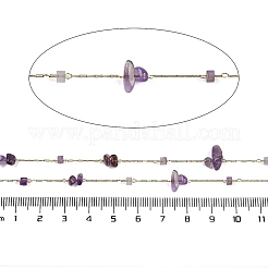 Catene in acciaio inossidabile chirurgico placcato ionico (ip) 316&nbsp;AJEW-Q153-01M