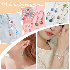 160 pièce 16 styles de perles transparentes en verre et acrylique&nbsp;DIY-AR0004-54