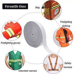 Ruban réfléchissant en polyester de 25 m&nbsp;OCOR-BC0005-13B