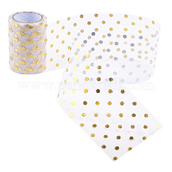 Rubans de maille déco à paillettes scintillantes&nbsp;OCOR-TADJ0001-10C