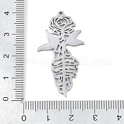 Pendenti cavi in acciaio inossidabile 304&nbsp;LS-STAS-Z183-01P