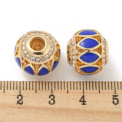 Legierung Schmelz europäischen Perlen&nbsp;FIND-E044-19G